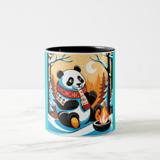 Gemütlicher Komfort Panda Tasse
