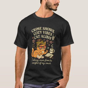 Gemütlicher Kriminalitätsanalyst Unordentlicher Du T-Shirt