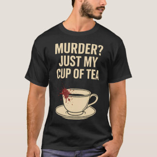Gemütlicher Kriminalitätsclub-Mystery-Reader Buchl T-Shirt