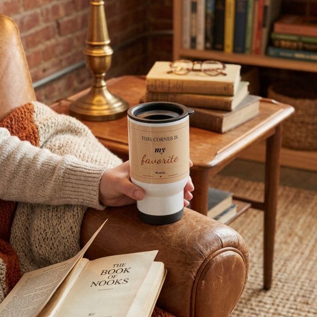 Gemütlicher Leseckmug 15oz Reisebecher (Von Creator hochgeladen)