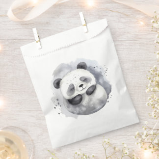 Gemütlicher Panda Geschenktütchen
