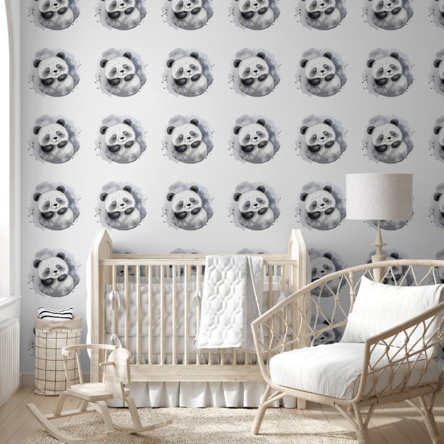 Gemütlicher Panda Tapete (Kinder)