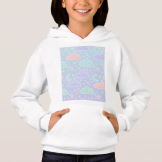 Gemütlicher Pastellwolken-Ästhetik-Hoodie Hoodie