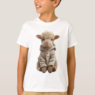 Gemütlicher Pullover Baby Lamm Kinder