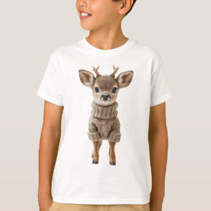 Gemütlicher Pullover Baby Reh Kinder