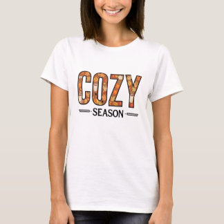 Gemütlicher Saisonverlauf Herbst Komfort und Stil T-Shirt