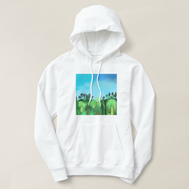 Gemütlicher Sturm Hoodie (Design vorne)