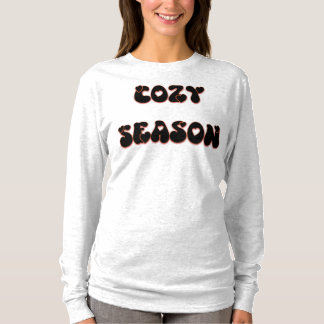 Gemütlicher T - Shirt in der Saison lang schläfche