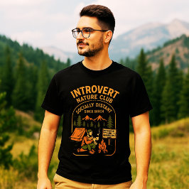 Gemütlicher Waldurlaub für ruhige Seelen T-Shirt
