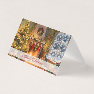 Gemütlicher Weihnachts-Kaminzauber