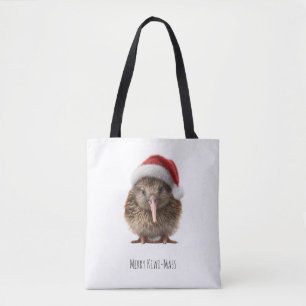 Gemütlicher Weihnachtskiwi Tasche