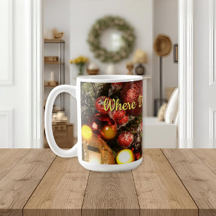 Gemütlicher Weihnachtstraum-Becher   Keramik-Weihn Kaffeetasse