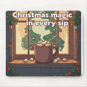 Gemütlicher Weihnachtszauber Festliche Heiße Sch Mousepad