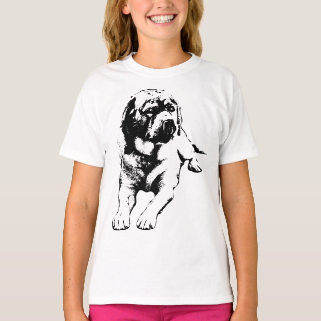 Gemütlicher Zunge-Lick-Moment T-Shirt (Vorderseite)