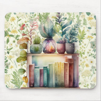 Gemütliches Buchästhetikum Mousepad