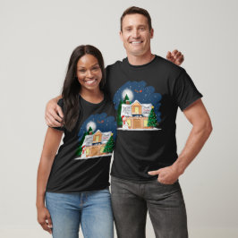 Gemütliches Cabin Hot Cocoa & Lieblingssendungen W T-Shirt