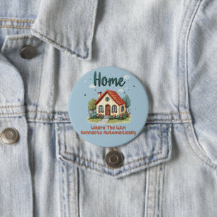 Gemütliches Cottage Core Zuhause Whimsical House A Button