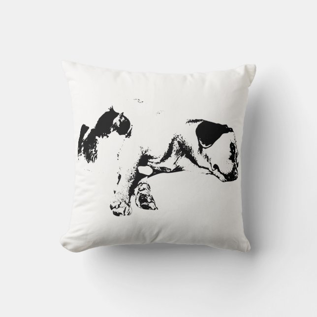 Gemütliches Fireside Duo Kissen (Vorderseite)