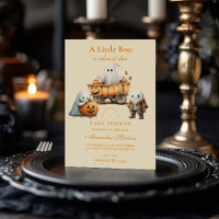 Gemütliches Ghost-Hütte Halloween-Kinderdusche