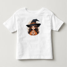 Gemütliches Halloween-Shirt für Mädchen | Adorable