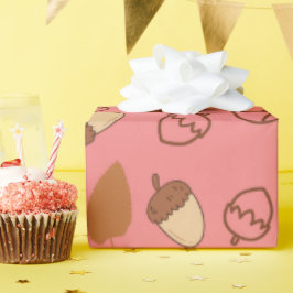 Gemütliches Hazelnut Nahtloses Wrapping Paper zum  Geschenkpapier