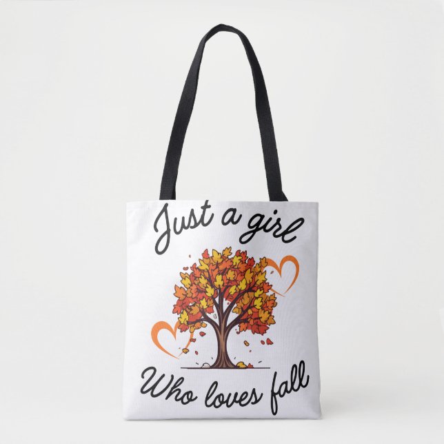 Gemütliches Herbst-Ästhetik-Design Tasche (Vorderseite)