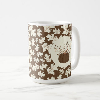 Gemütliches Herbst-Design Kaffeetasse