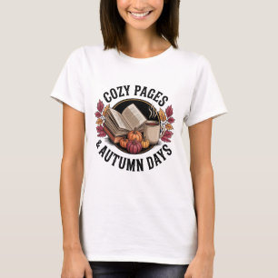 Gemütliches Herbstbuch und Vintages Tee