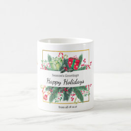 Gemütliches Holiday Gruß Tasse