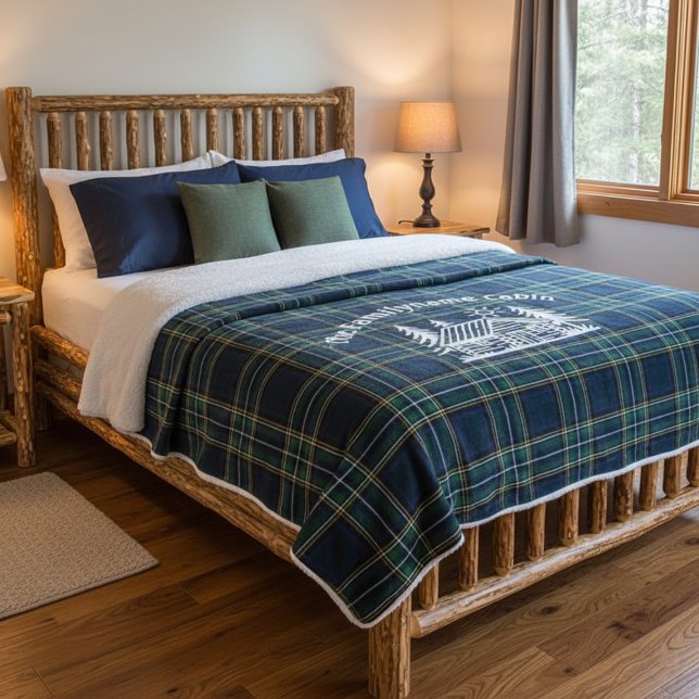 Gemütliches Kabinett Personalisierter Kehlkopf Sherpadecke (Von Creator hochgeladen)