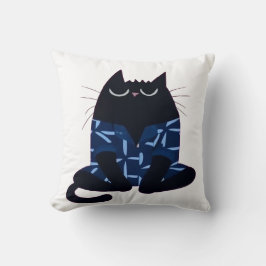 Gemütliches Katzenkissen Kissen