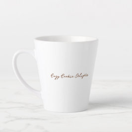 Gemütliches Keksgeschmack Milchtasse