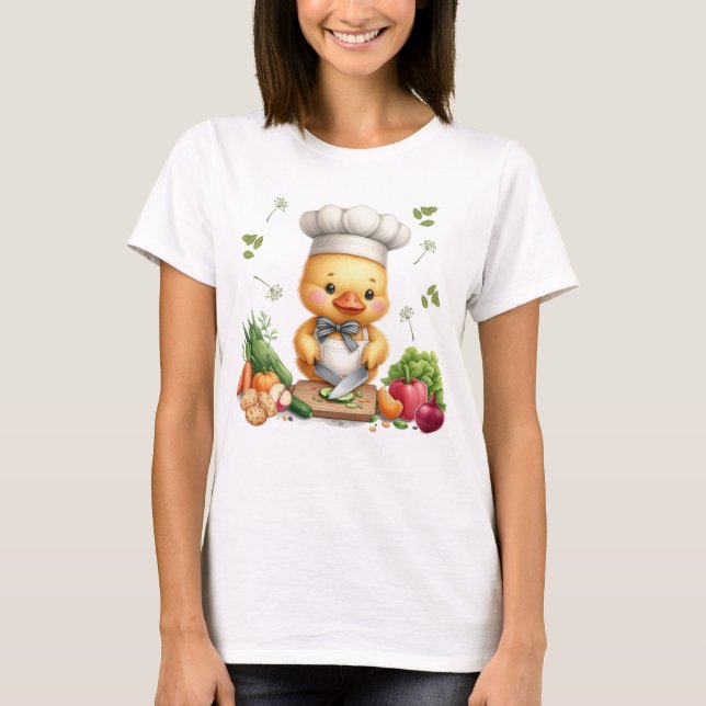 Gemütliches Küchenherden Niedliches Kochdesign T-Shirt (Vorderseite)