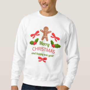 Gemütliches Lebkuchen-Familien-Weihnachts-Sweatshi Sweatshirt