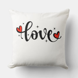 Gemütliches LIEBE-Kissen - Ideal für Valentine D Kissen