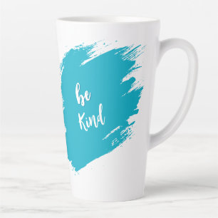 Gemütliches Mädchen im Kaffeebohnenpullover Latte  Milchtasse
