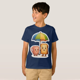 Gemütliches Morgen-Duo ☕🍞 T-Shirt
