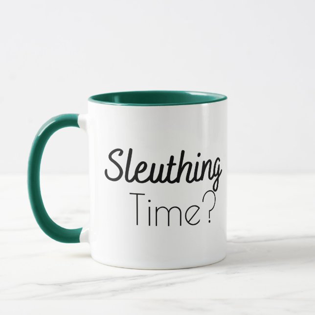 Gemütliches Mystery Book Club Tasse (Links)
