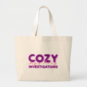 Gemütliches Mystery Investigations-Tasche Jumbo Stoffbeutel