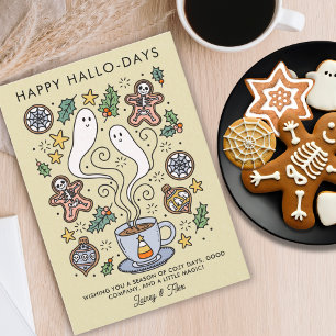 Gemütliches Niedliches Halloween Weihnachten Spook