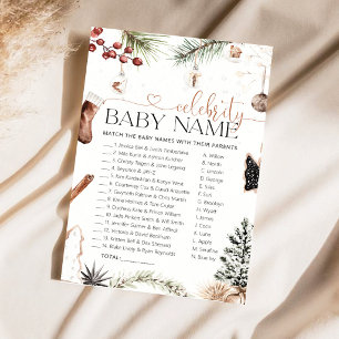 Gemütliches Promi-Babynamen-Spiel