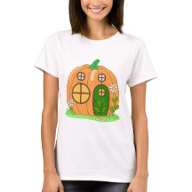 Gemütliches Pumpkin House Niedliches Herbstfalldes
