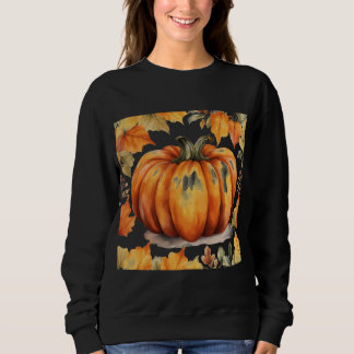Gemütliches Pumpkin Sweatshirt für Fall & Hallowee