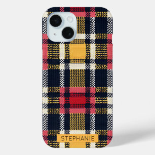 Gemütliches Strick Patchwork - Vintager Boho Autum Case-Mate iPhone Hülle