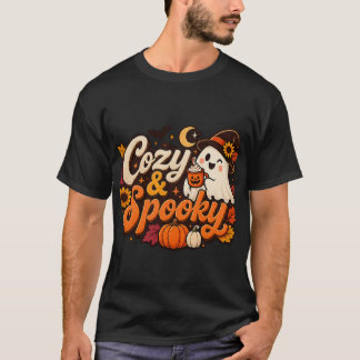 Gemütliches und Gruseliges Halloween-Shirt T-Shirt