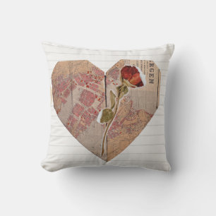 Gemütliches Valentinstag-Geschenk Kissen