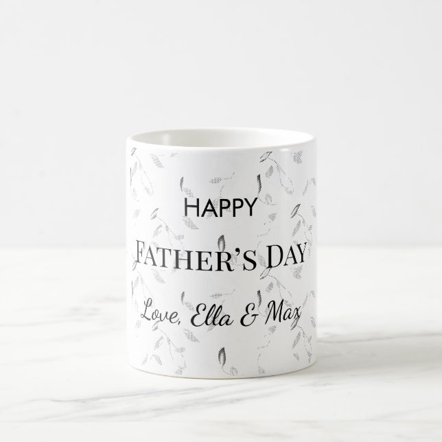 Gemütliches Vatertagsblanket Kaffeetasse (Mittel)