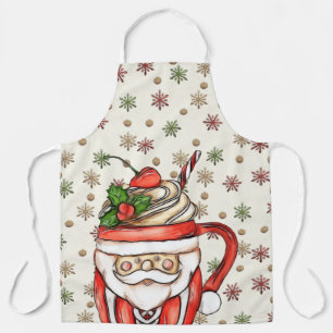 Gemütliches Weihnachts-B All-over-Print-Schürze Schürze
