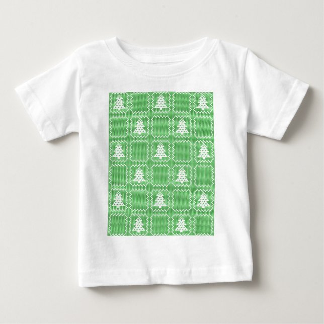 Gemütliches Weihnachtsbaum hässlich Pullover Schac (Vorderseite)