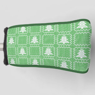 Gemütliches Weihnachtsbaum hässlich Pullover Schac Golf Headcover